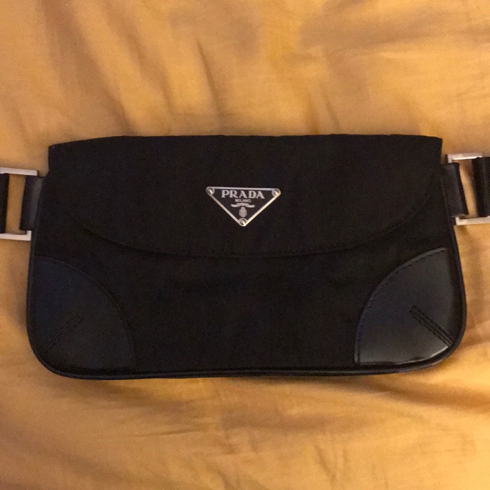 AUTHENTIC Prada Belt Bag - Black - Like New!
